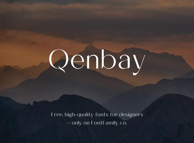 Qenbay Font