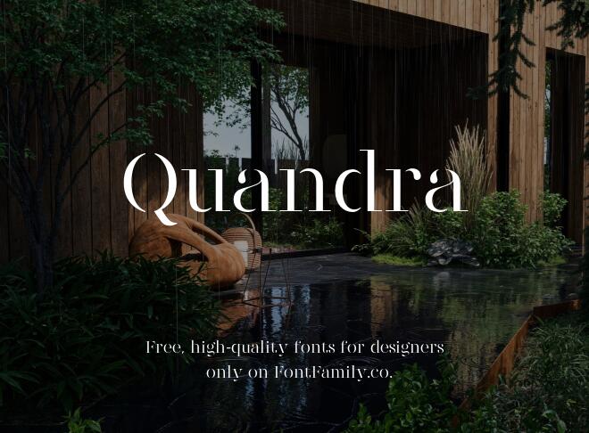 Quandra Font