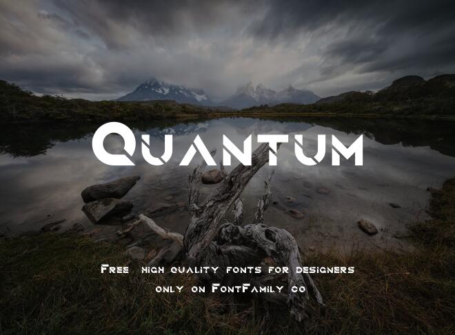 Quantum Font
