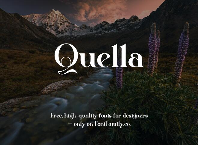 Quella Font