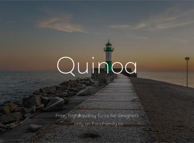 Quinoa Font