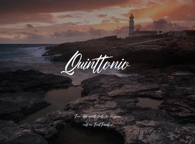 Quinttonio Font