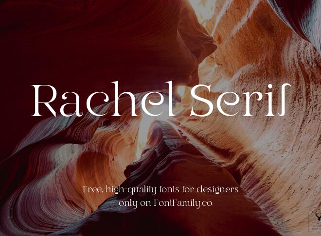 Rachel Serif Font