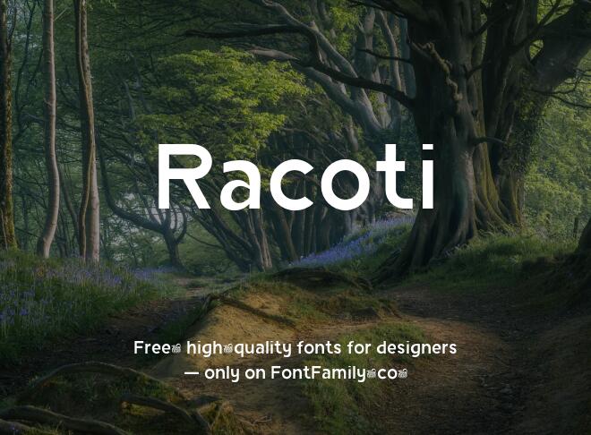 Racoti Font