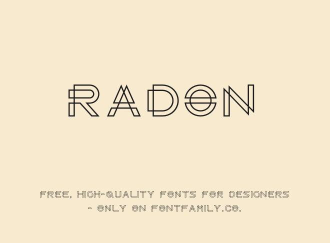Radon Font