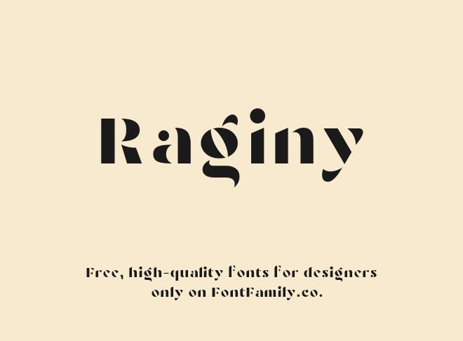 Raginy Font