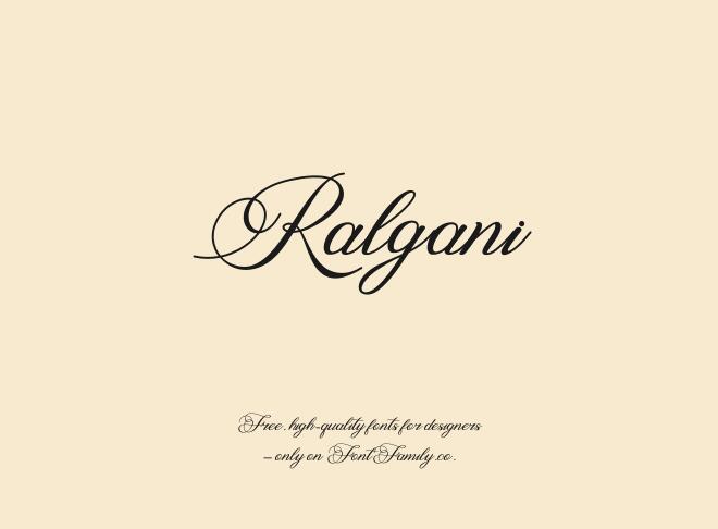Ralgani Font