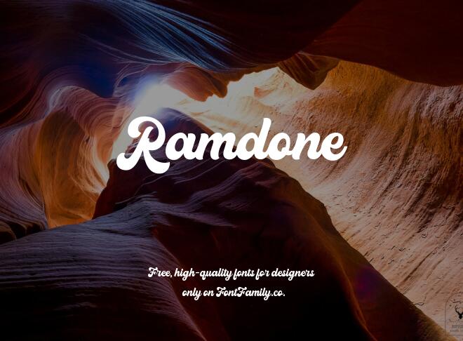 Ramdone Font