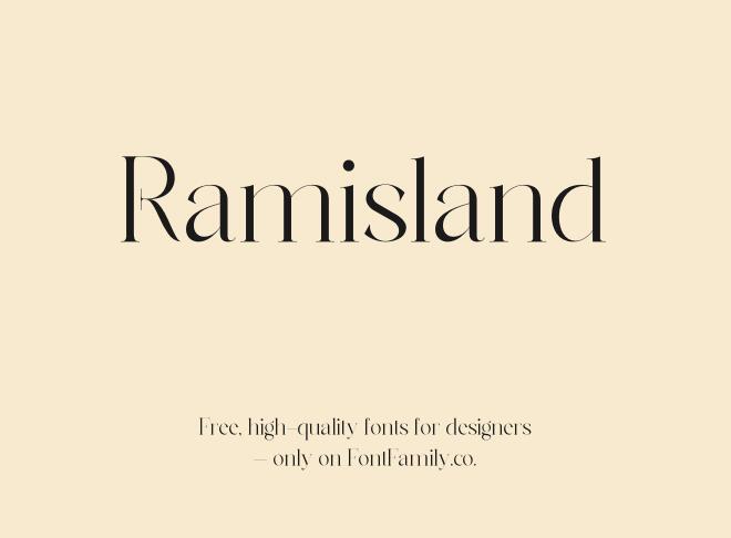 Ramisland Font