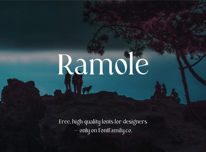 Ramole Font