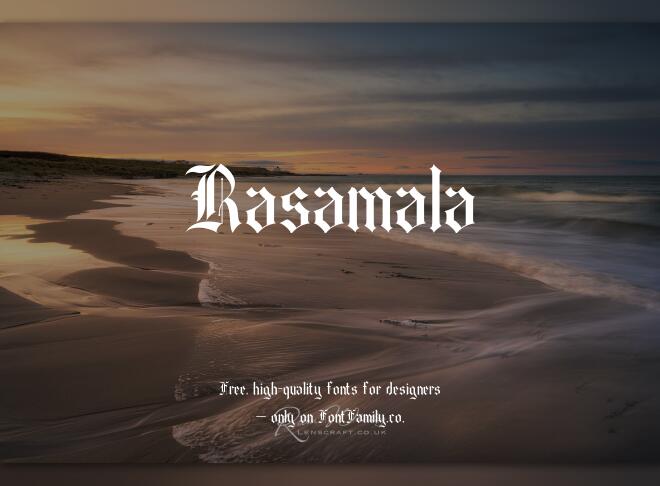 Rasamala Font