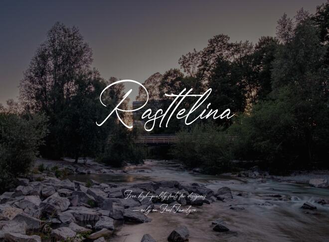 Rasttelina Font