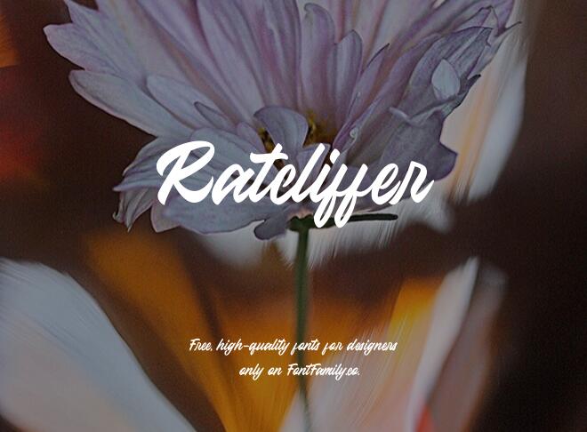 Ratcliffer Font