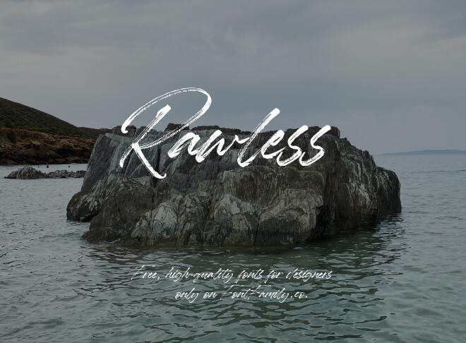 Rawless Font