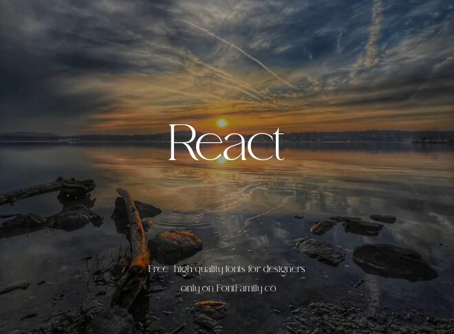 React Font