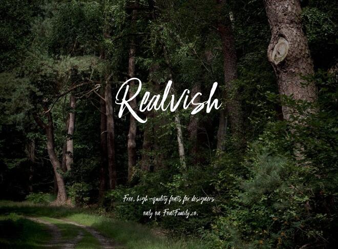 Realvish Font