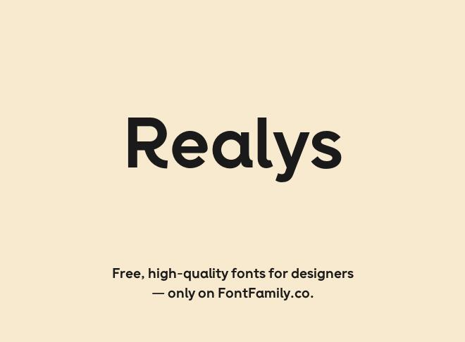 Realys Font