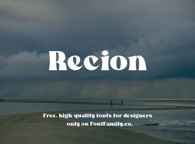 Recion Font