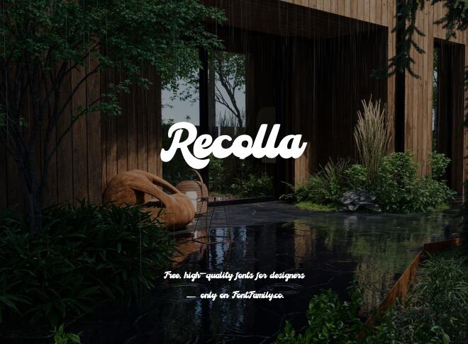 Recolla Font