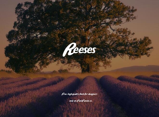 Reeses Font