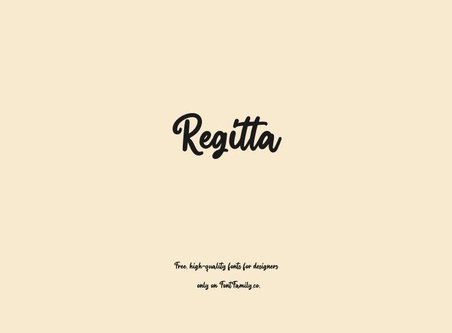 Regitta Font