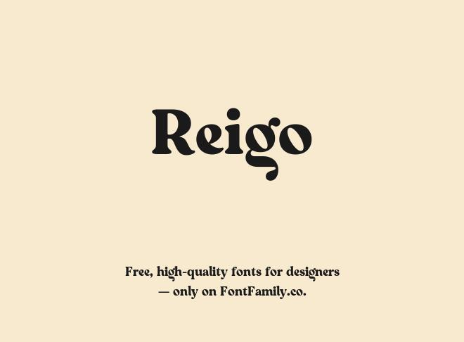 Reigo Font