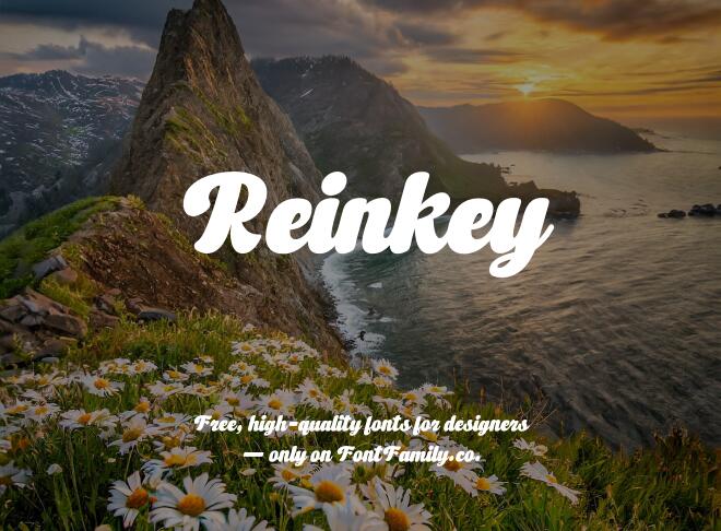 Reinkey Font