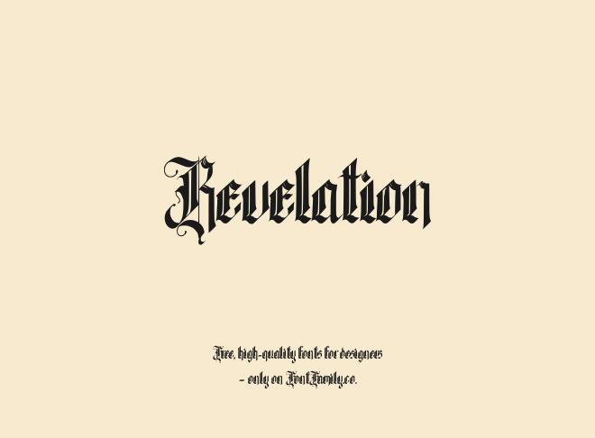 Revelation Font