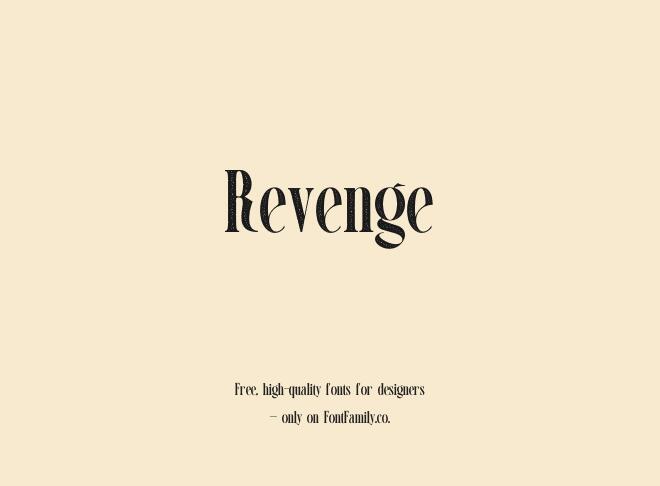 Revenge Font