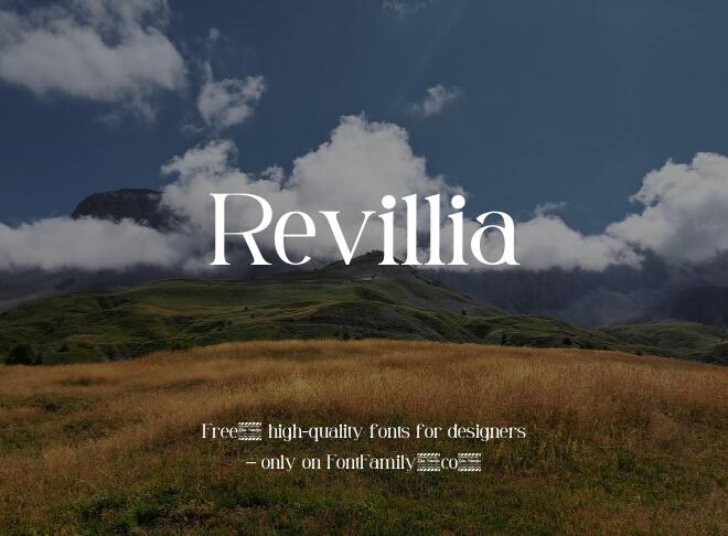 Revillia Font