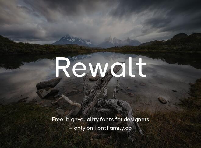 Rewalt Font