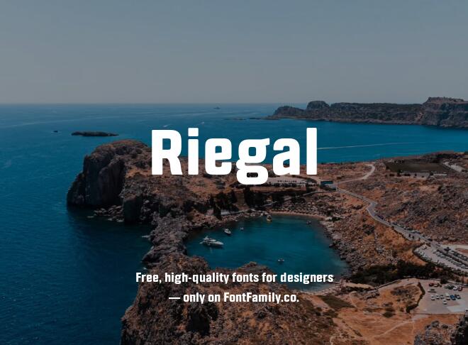 Riegal Font