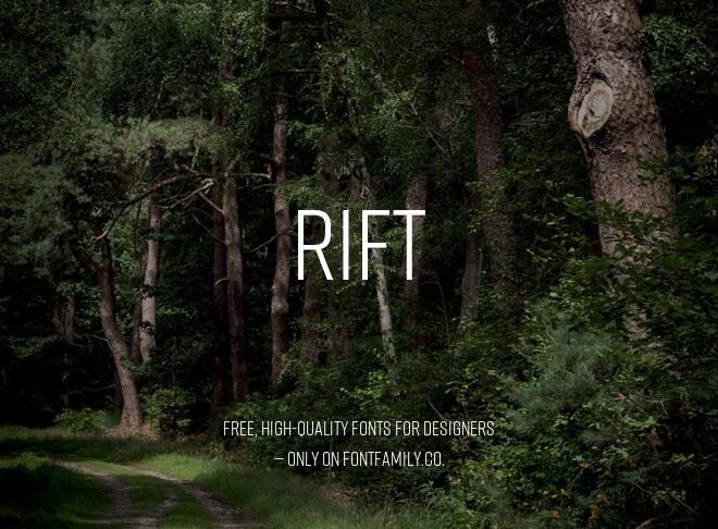 Rift Font