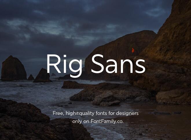 Rig Sans Font