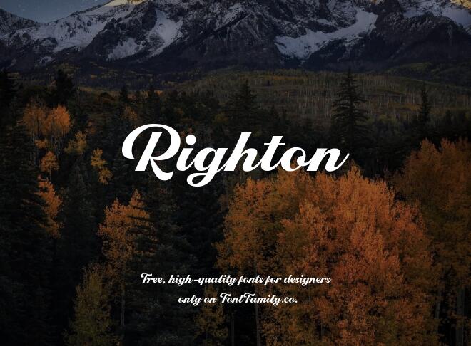 Righton Font