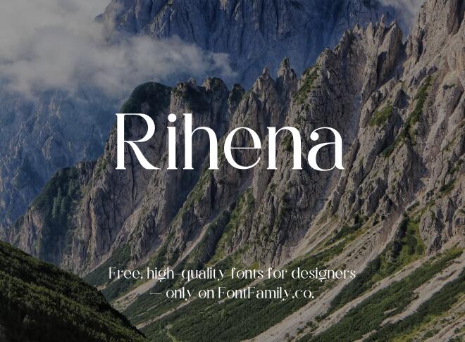 Rihena Font