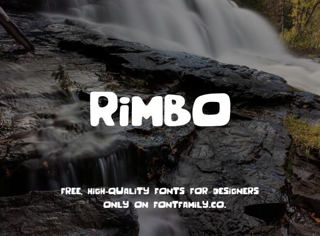Rimbo Font