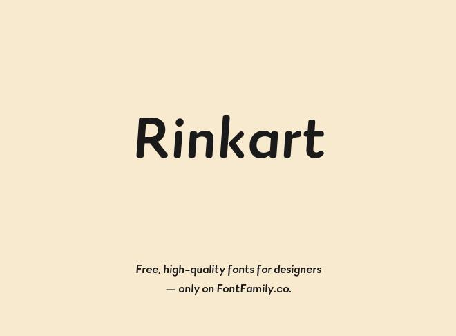 Rinkart Font