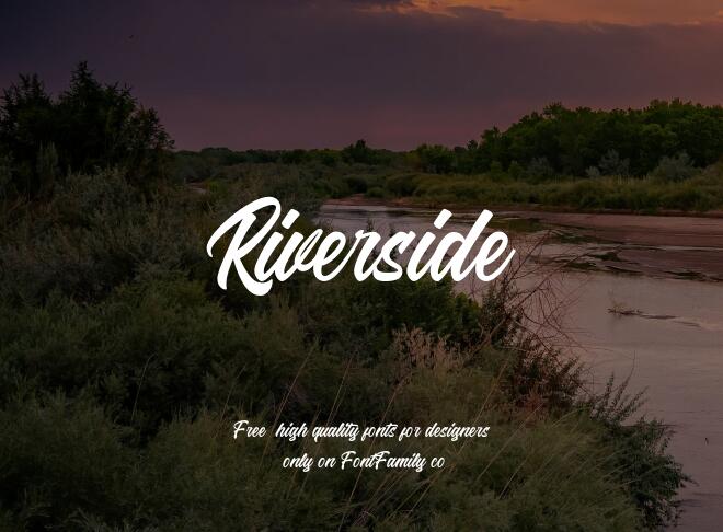 Riverside Font