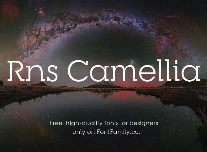 Rns Camellia Font
