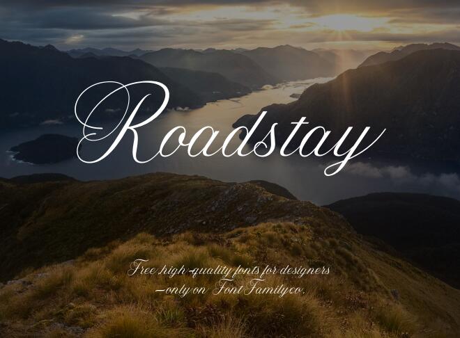 Roadstay Font