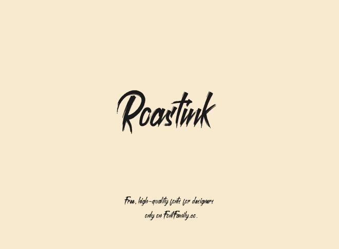 Roastink Font