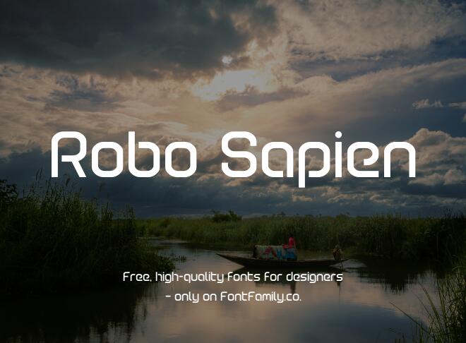 Robo Sapien Font