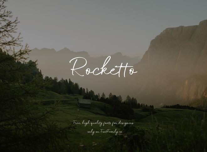 Rocketto Font