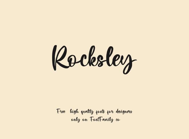 Rocksley Font