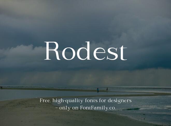 Rodest Font