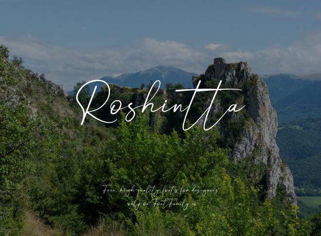 Roshintta Font