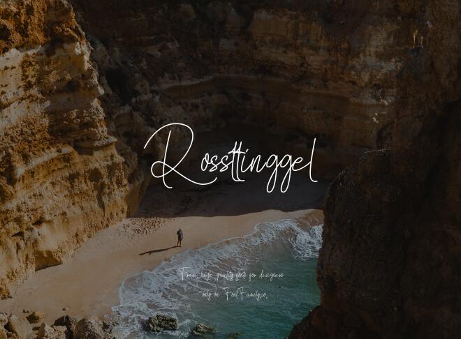 Rossttinggel Font