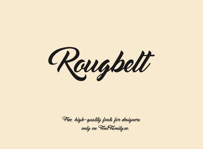 Rougbelt Font