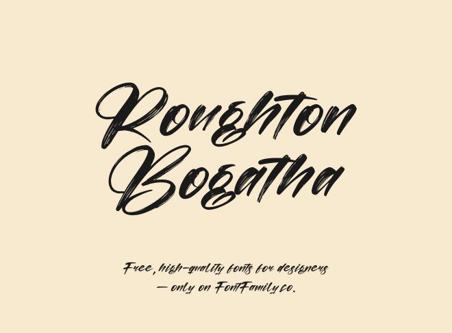 Roughton Bogatha Font
